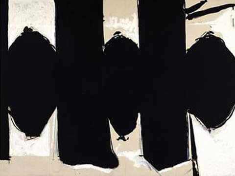 Elegy to the Spanish Republic No. 110 by Robert Motherwell